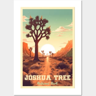 Joshua Tree National Park Travel Poster Posters and Art